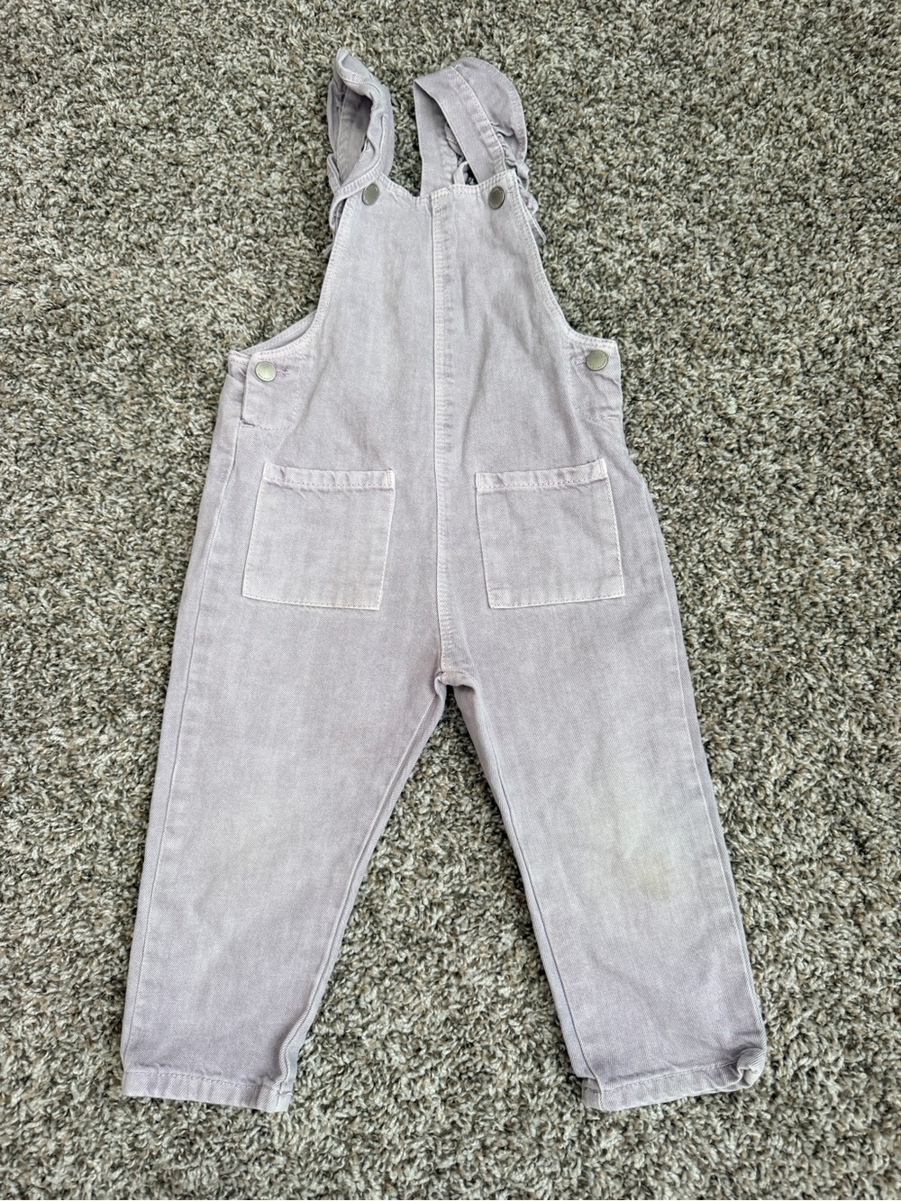 Zara Kids Light Lavender Overalls